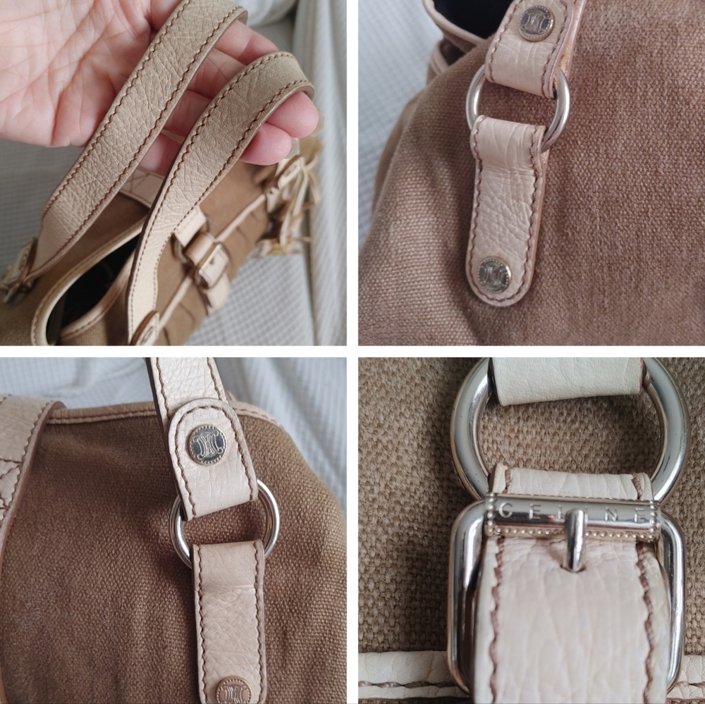 Celine Paris Canvas & Leather Boogie Tassel Bag - Picture 10 of 16